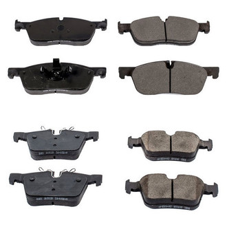 PowerStop® - Z16 Evolution Clean Ride Ceramic Front and Rear Disc Brake Pad Set