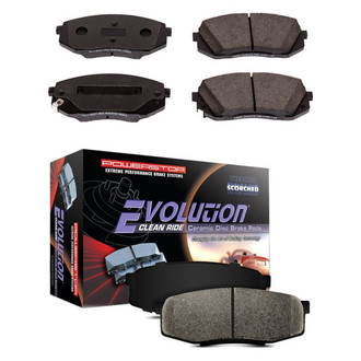 PowerStop® - Z16 Evolution Clean Ride Ceramic Front and Rear Disc Brake Pad Set