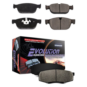 PowerStop® - Z16 Evolution Clean Ride Ceramic Front and Rear Disc Brake Pad Set
