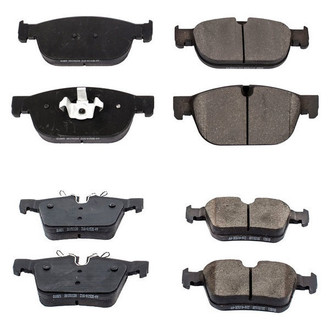 PowerStop® - Z16 Evolution Clean Ride Ceramic Front and Rear Disc Brake Pad Set