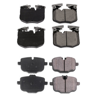 PowerStop® - Z16 Evolution Clean Ride Ceramic Front and Rear Disc Brake Pad Set