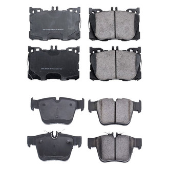 PowerStop® - Z16 Evolution Clean Ride Ceramic Front and Rear Disc Brake Pad Set