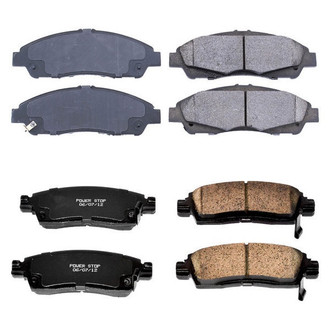 PowerStop® - Z16 Evolution Clean Ride Ceramic Front and Rear Disc Brake Pad Set