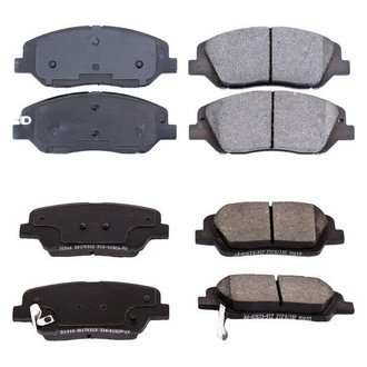 PowerStop® - Z16 Evolution Clean Ride Ceramic Front and Rear Disc Brake Pad Set