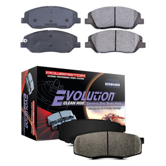 PowerStop® - Z16 Evolution Clean Ride Ceramic Front and Rear Disc Brake Pad Set