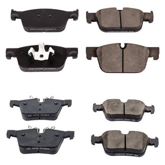PowerStop® - Z16 Evolution Clean Ride Ceramic Front and Rear Disc Brake Pad Set