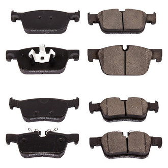 PowerStop® - Z16 Evolution Clean Ride Ceramic Front and Rear Disc Brake Pad Set