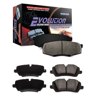 PowerStop® - Z16 Evolution Clean Ride Ceramic Front and Rear Disc Brake Pad Set