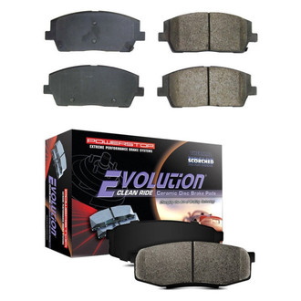 PowerStop® - Z16 Evolution Clean Ride Ceramic Front and Rear Disc Brake Pad Set
