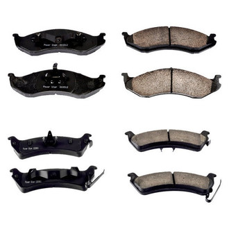 PowerStop® - Z16 Evolution Clean Ride Ceramic Front and Rear Disc Brake Pad Set