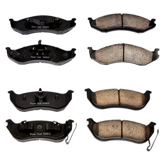 PowerStop® - Z16 Evolution Clean Ride Ceramic Front and Rear Disc Brake Pad Set