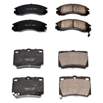 PowerStop® - Z16 Evolution Clean Ride Ceramic Front and Rear Disc Brake Pad Set