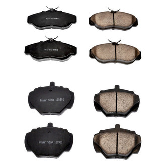 PowerStop® - Z16 Evolution Clean Ride Ceramic Front and Rear Disc Brake Pad Set