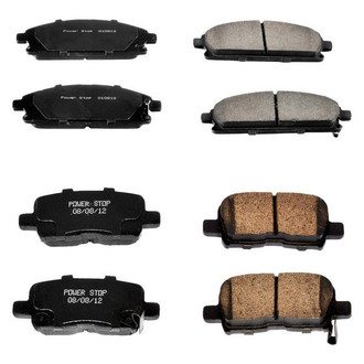 PowerStop® - Z16 Evolution Clean Ride Ceramic Front and Rear Disc Brake Pad Set