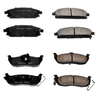 PowerStop® - Z16 Evolution Clean Ride Ceramic Front and Rear Disc Brake Pad Set