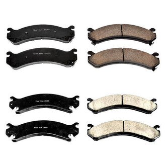 PowerStop® - Z16 Evolution Clean Ride Ceramic Front and Rear Disc Brake Pad Set
