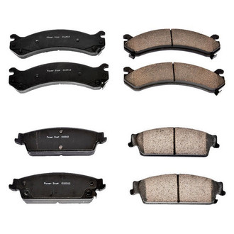 PowerStop® - Z16 Evolution Clean Ride Ceramic Front and Rear Disc Brake Pad Set