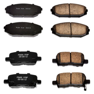 PowerStop® - Z16 Evolution Clean Ride Ceramic Front and Rear Disc Brake Pad Set