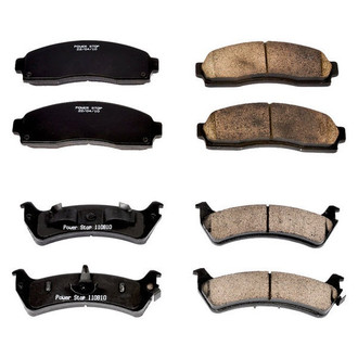 PowerStop® - Z16 Evolution Clean Ride Ceramic Front and Rear Disc Brake Pad Set