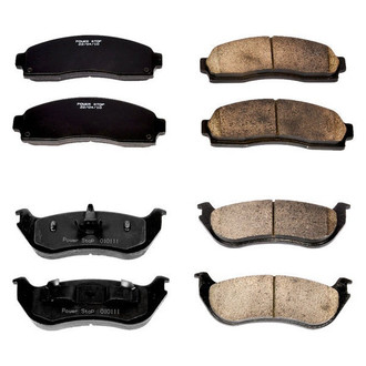 PowerStop® - Z16 Evolution Clean Ride Ceramic Front and Rear Disc Brake Pad Set