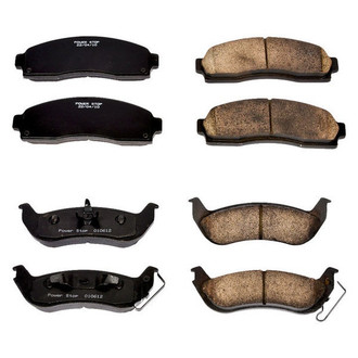 PowerStop® - Z16 Evolution Clean Ride Ceramic Front and Rear Disc Brake Pad Set