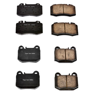 PowerStop® - Z16 Evolution Clean Ride Ceramic Front and Rear Disc Brake Pad Set