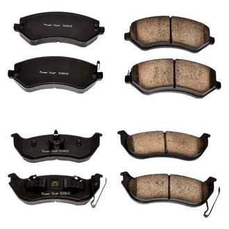 PowerStop® - Z16 Evolution Clean Ride Ceramic Front and Rear Disc Brake Pad Set