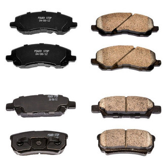 PowerStop® - Z16 Evolution Clean Ride Ceramic Front and Rear Disc Brake Pad Set