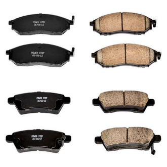 PowerStop® - Z16 Evolution Clean Ride Ceramic Front and Rear Disc Brake Pad Set