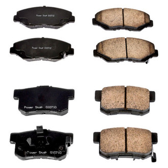 PowerStop® - Z16 Evolution Clean Ride Ceramic Front and Rear Disc Brake Pad Set