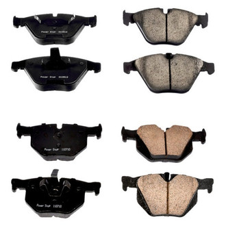 PowerStop® - Z16 Evolution Clean Ride Ceramic Front and Rear Disc Brake Pad Set