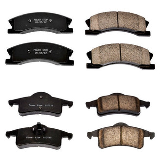 PowerStop® - Z16 Evolution Clean Ride Ceramic Front and Rear Disc Brake Pad Set