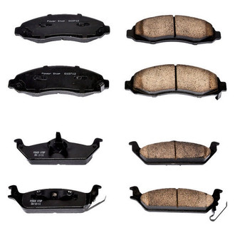 PowerStop® - Z16 Evolution Clean Ride Ceramic Front and Rear Disc Brake Pad Set