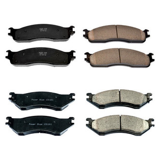 PowerStop® - Z16 Evolution Clean Ride Ceramic Front and Rear Disc Brake Pad Set