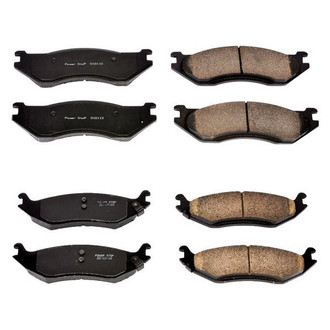 PowerStop® - Z16 Evolution Clean Ride Ceramic Front and Rear Disc Brake Pad Set