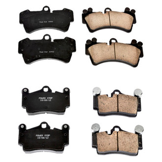 PowerStop® - Z16 Evolution Clean Ride Ceramic Front and Rear Disc Brake Pad Set