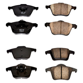 PowerStop® - Z16 Evolution Clean Ride Ceramic Front and Rear Disc Brake Pad Set