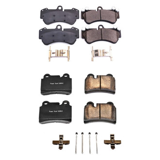 PowerStop® - Z17 Evolution Plus™ Ceramic Front and Rear Disc Brake Pad Set