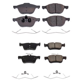 PowerStop® - Z17 Evolution Plus™ Ceramic Front and Rear Disc Brake Pad Set