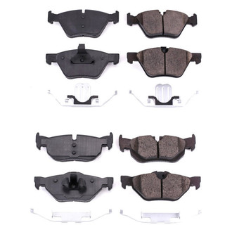 PowerStop® - Z17 Evolution Plus™ Ceramic Front and Rear Disc Brake Pad Set