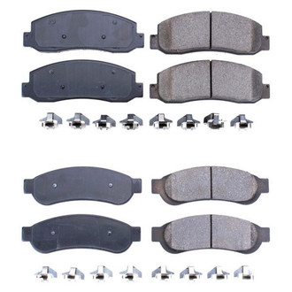 PowerStop® - Z17 Evolution Plus™ Ceramic Front and Rear Disc Brake Pad Set