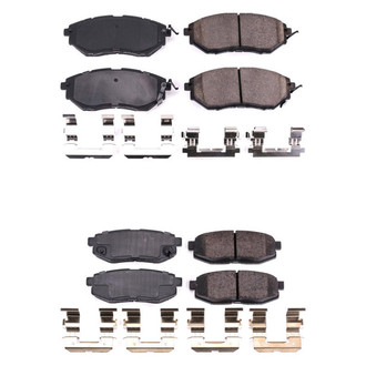 PowerStop® - Z17 Evolution Plus™ Ceramic Front and Rear Disc Brake Pad Set