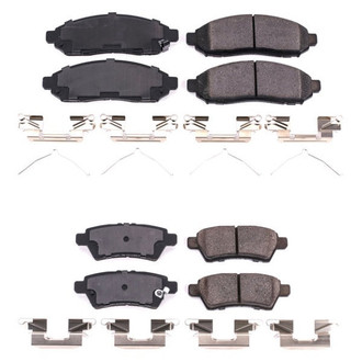 PowerStop® - Z17 Evolution Plus™ Ceramic Front and Rear Disc Brake Pad Set