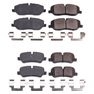 PowerStop® - Z17 Evolution Plus™ Ceramic Front and Rear Disc Brake Pad Set