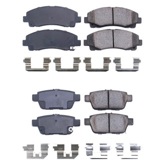 PowerStop® - Z17 Evolution Plus™ Ceramic Front and Rear Disc Brake Pad Set