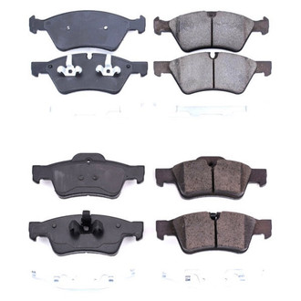 PowerStop® - Z17 Evolution Plus™ Ceramic Front and Rear Disc Brake Pad Set