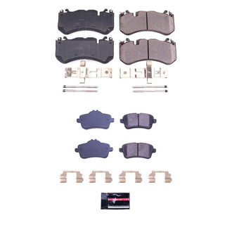 PowerStop® - Z17 Evolution Plus™ Ceramic Front and Rear Disc Brake Pad Set