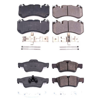 PowerStop® - Z17 Evolution Plus™ Ceramic Front and Rear Disc Brake Pad Set