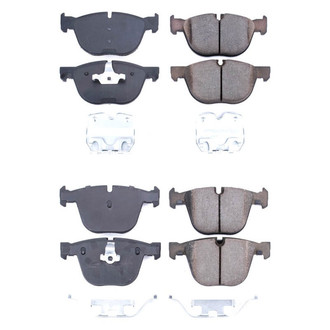 PowerStop® - Z17 Evolution Plus™ Ceramic Front and Rear Disc Brake Pad Set