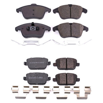 PowerStop® - Z17 Evolution Plus™ Ceramic Front and Rear Disc Brake Pad Set